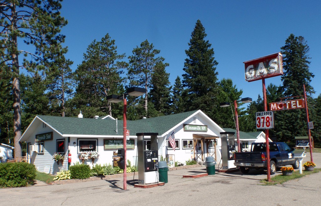 The Emmaville Store stood dark and empty when Mike and Melinda Spry purchased it in 2010. They cleaned an renovated the combination cafe, bar and convenience store before reopening the business in January 2011. The vintage motel and gas signage dates back to the 1950s or 1960s.