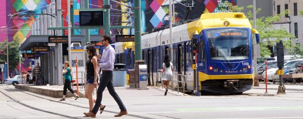 Metro Blue Line Light Rail Transit Mall Of America