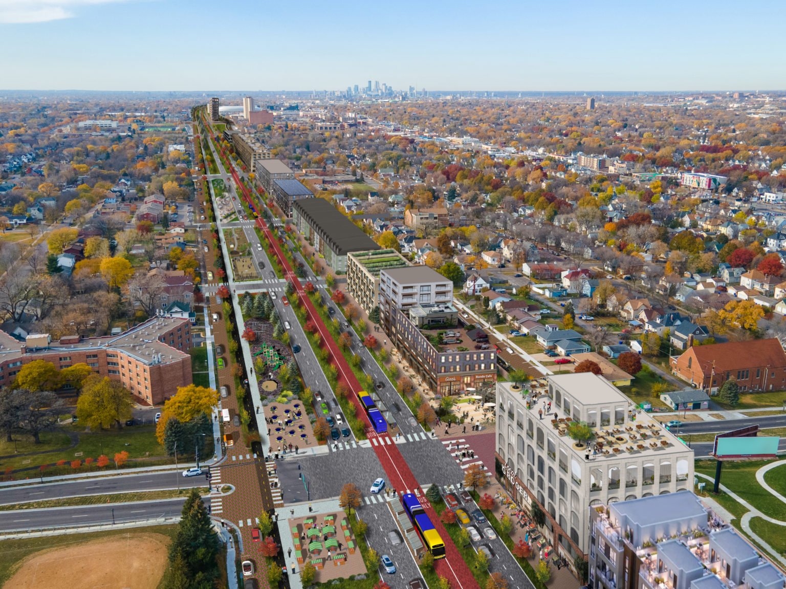 Boulevard Connection Examples The Feasibility of an I-94 Boulevard Conversion - Streets.mn