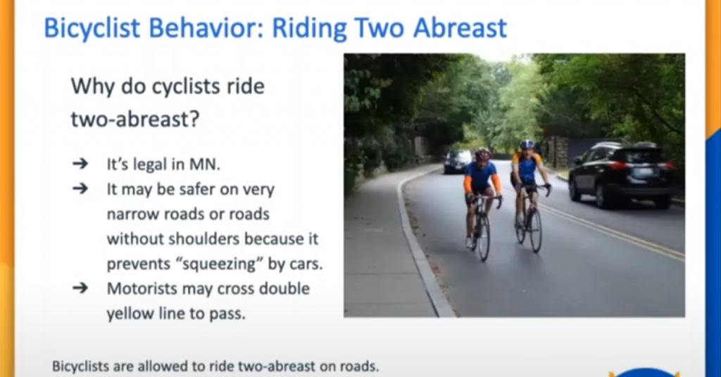 Top 10 Questions for Bicyclists, Part 4: Sharing the Roadway - Streets.mn